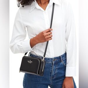 Kate Spade New York
Saffiano Leather Staci Dul Ar Crossbody Bag